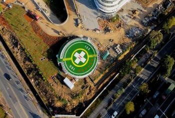 韶關(guān)中醫(yī)院停機(jī)坪